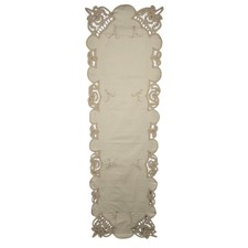 Runner tavolo vintage panna - da,