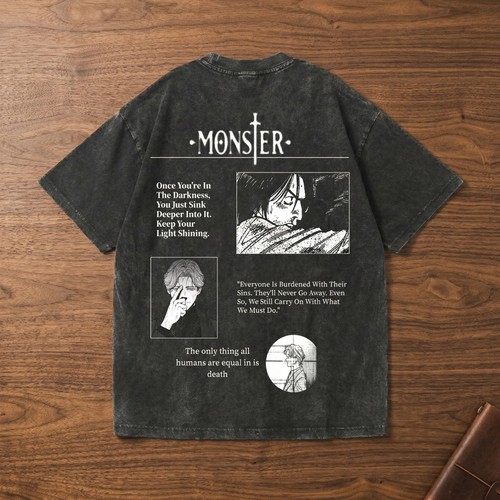 Shirt johan liebert - t-shirt,