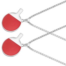  2 Pcs Collier À Breloques