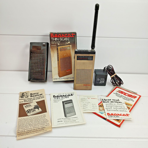 Scanner vintage bearcat - scanner,