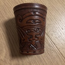 Bicchiere in Cuoio Artigianato