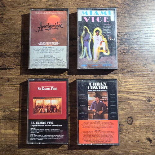 80s soundtrack cassette - 80s, lot