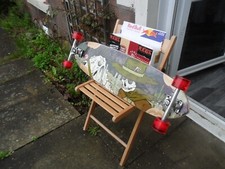 DEVILLE LONGBOARD COMPLETO SIMMETRICO SANTA CRUZ CAMION MADRID RUOTE 1 DI 1