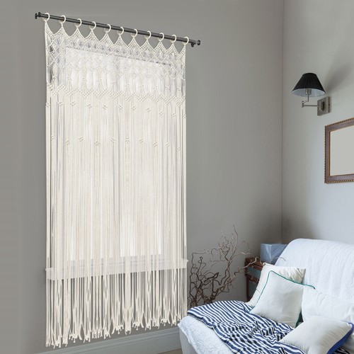Tenda nappa intrecciata stile