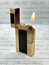 S.T.Dupont Linea 1 "Vertical Line", lacca di cina black, gold, simboli cinesi