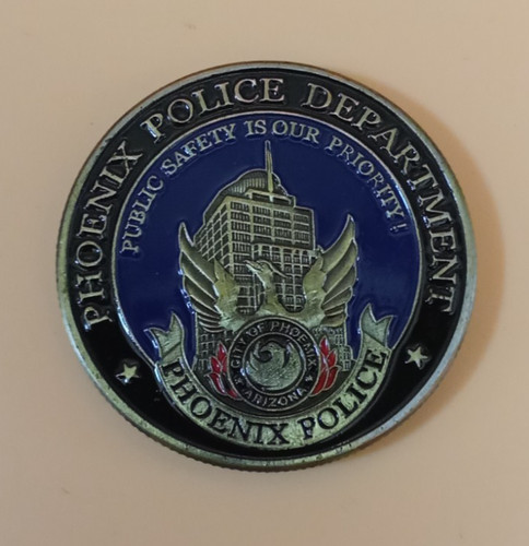 Moneta sfida polizia phoenix - polizia,