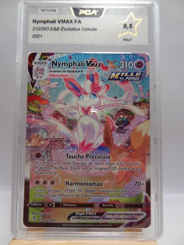 Carte pokémon nymphali vmax - carte,