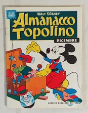 ALMANACCO TOPOLINO n.41 Ed. Mondadori Dicembre 1956  !!!!