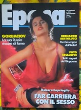 EPOCA 1990 Debora CAPRIOGLIO