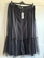 Gonna stile tulle nero con