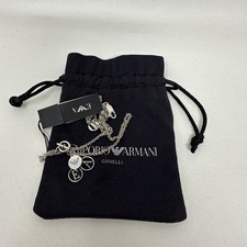 Collana unisex Emporio Armani Gioelli argento nuova con etichetta