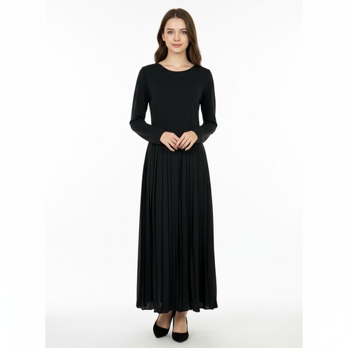 Abito donna crew nero - abito,