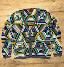 Cardigan maglia patchwork