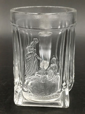 RICORDO DI CARAVAGGIO TAZZA DI VETRO SOUVENIR MADONNA SMALL