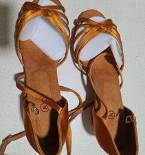 Scarpe Da Ballo Latino Americano Donna in Raso Scarpe Ballo Salsa Da Sala Modell