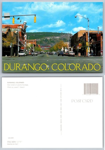 Cartolina fotografica durango - cartolina,