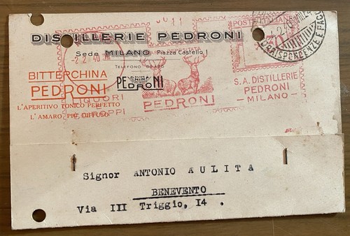 Milano cartolina pubblicitaria - milano,