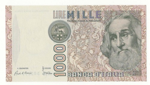 1000 lire marco polo - lire,