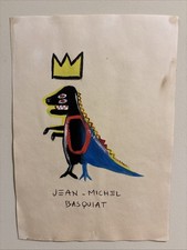 JEAN MICHEL BASQUIAT  drawing