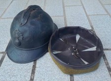 WW1 coiffe intérieure cuir