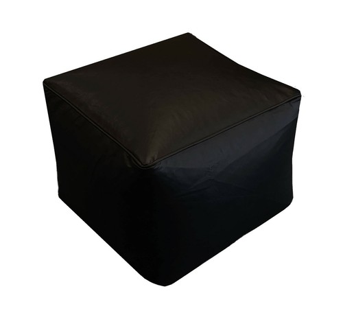 Pouf poggiapiedi ecopelle - pouf,