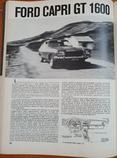 FORD CAPRI GT 1600  - ADVERT