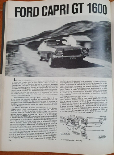Ford capri 1600 advert - capri,