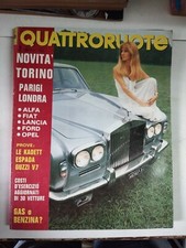 1970 10 QUATTRORUOTE OTTOBRE 1970 N.10 (178) ANNO XV ALFA FIAT LANCIA FORD OPEL