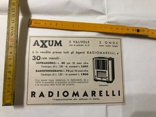 Advertising radiomarelli axum - advertising, axum.