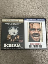 Scream + The Shining DVD Lot