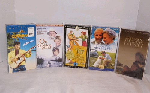 Vintage vhs lot classic - vintage,
