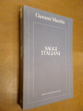 GIOVANNI MACCHIA-SAGGI