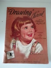 Album FOSTER per imparare a disegnare a carboncino VINTAGE