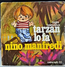Disco vinile 45 giri Nino Manfredi - Tarzan lo fa - Cetra '78