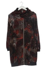 ATTRATTIVO Abito di maglia Donna Abito Taglia IT 40 nero-rosso-bronzo