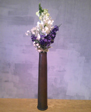 WW2 British 1943 vaso bossolo vuoto  porta fiori  empty flower vase case