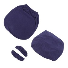  1 set di fodere per sedia da ufficio: copri braccioli, coprisedili, coprisedili