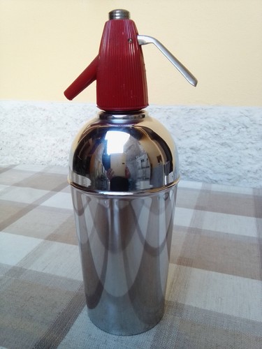 Bottiglia seltz cima - bottiglia,