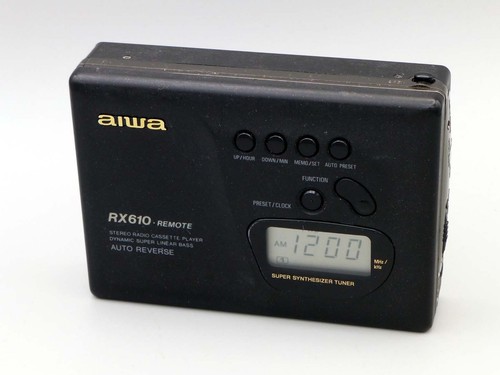 Walkman aiwa rx610 - walkman, hs-rx610