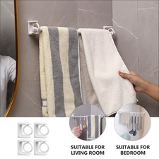  4 Pezzi Tende Aste Staffe