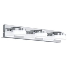 Lampada da bagno cromata
