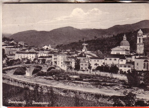 Cartolina pontremoli opaca - cartolina,