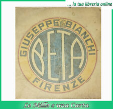 adesivo moto motocicletta GIUSEPPE BIANCHI BETA FIRENZE decal decalsec tic tac