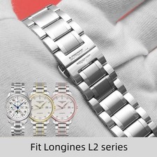  Bracciale Acciaio 316L 21mm Cinturino Metallo Per Longines Collezione Master Modelli L2 