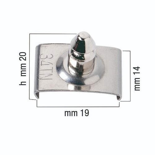 Bottone dot clips parabrezza - bottone,