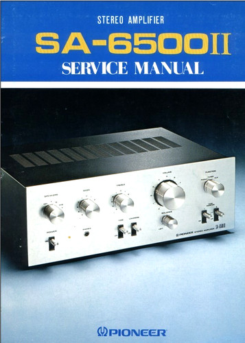 Pioneer 6500 ii - pioneer, sa-6500