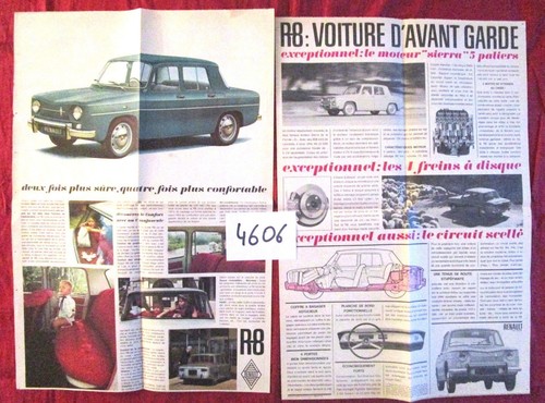4606 renault 8 - /,