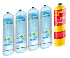 4 BOMBOLE DI  OSSIGENO