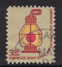 Scott 1612- Usato- $5 Lantern