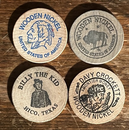 Monete vintage legno di - monete,